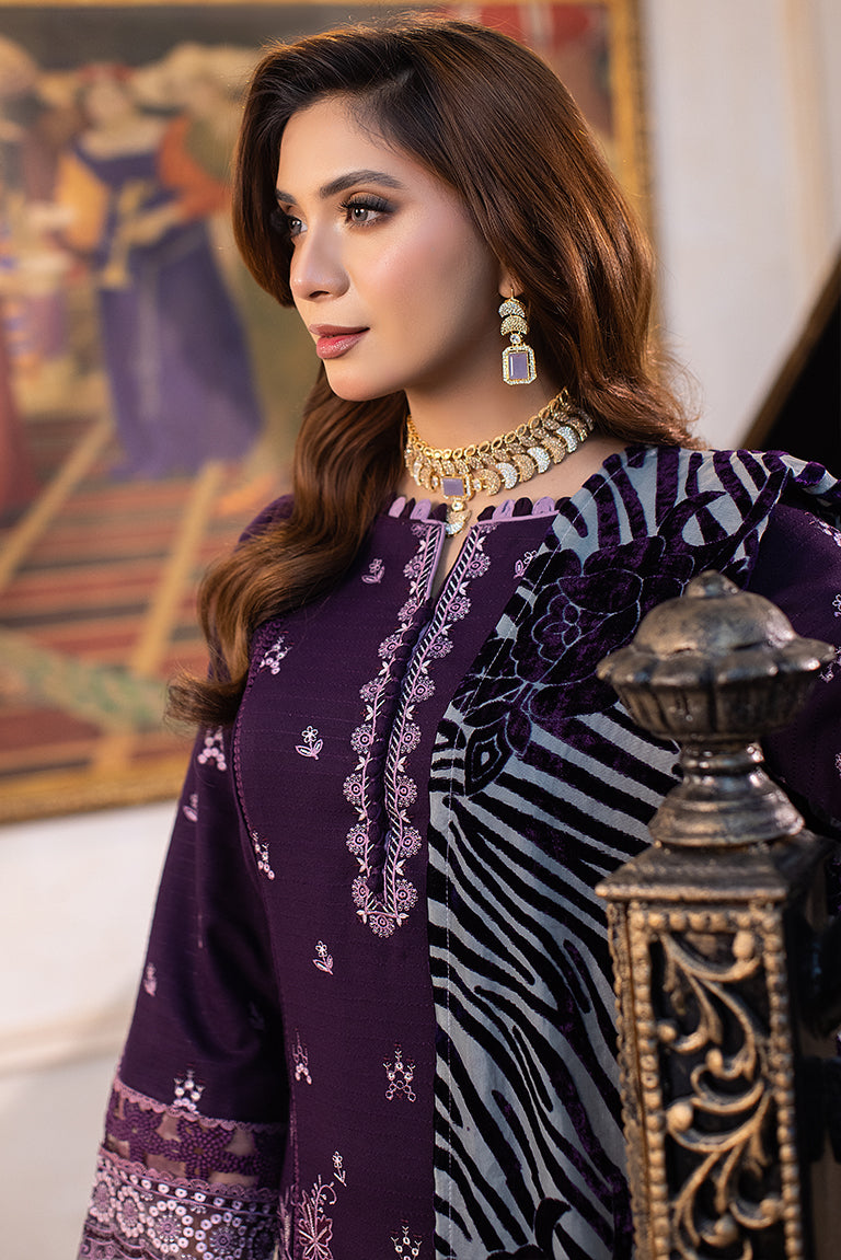 Purple Plus Size Dress 