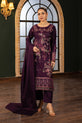 Purple Semi-Formal Dhanak Suit