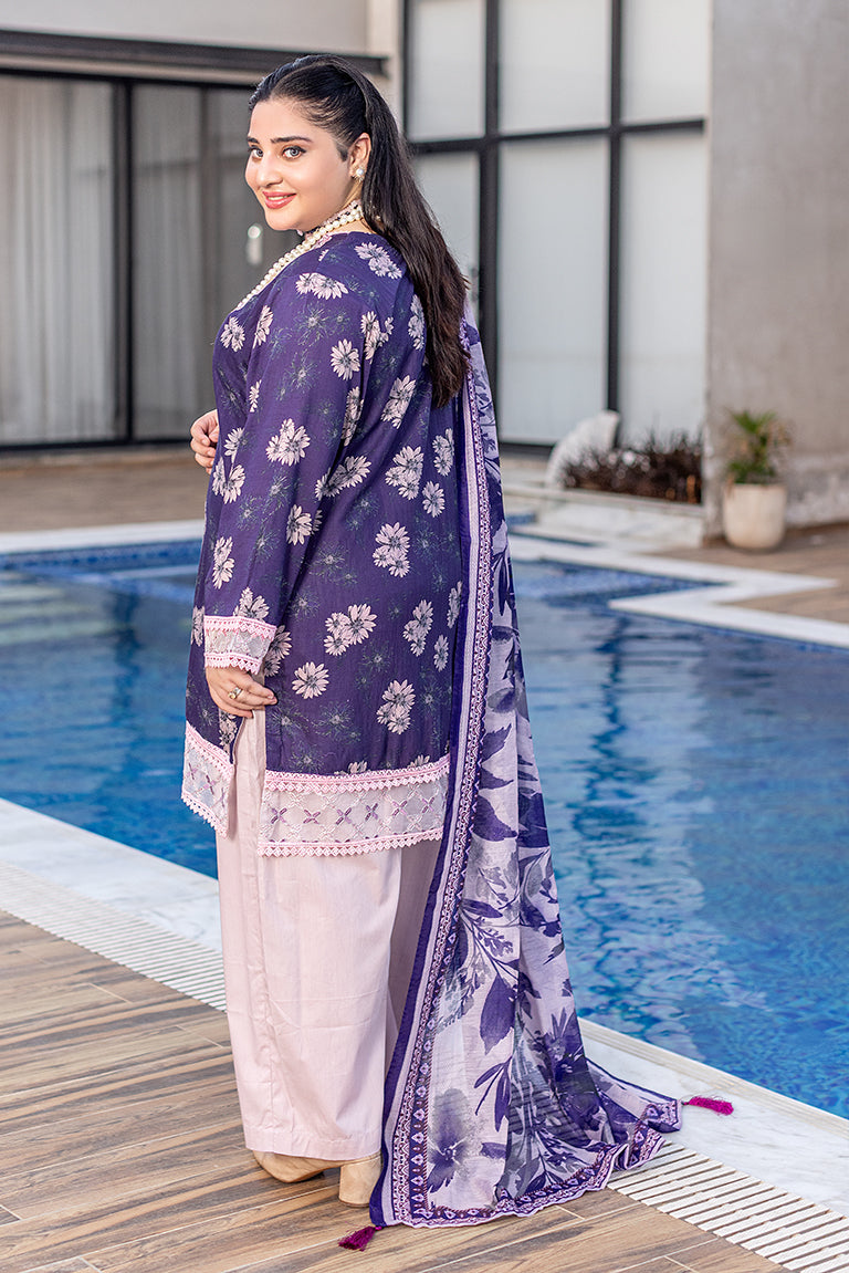 Purple and Pink Plus Size Dress USA