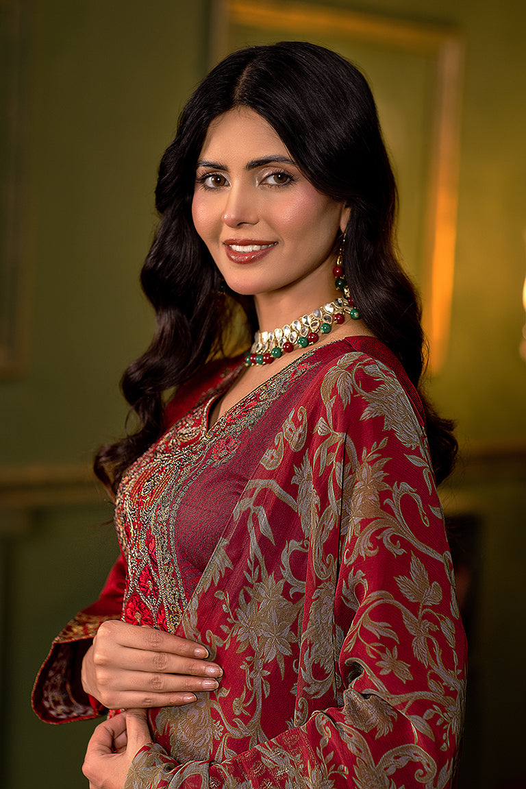 Red Cotton Dress