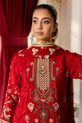 Red Silk A-Line Dress USA