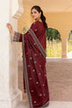 •	Silk Embroidered Farshi Shalwar