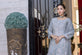 Silver Zari Embroidery Sharara USA