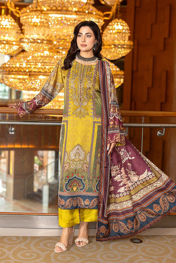 Vibrant Multi-Colored Silk