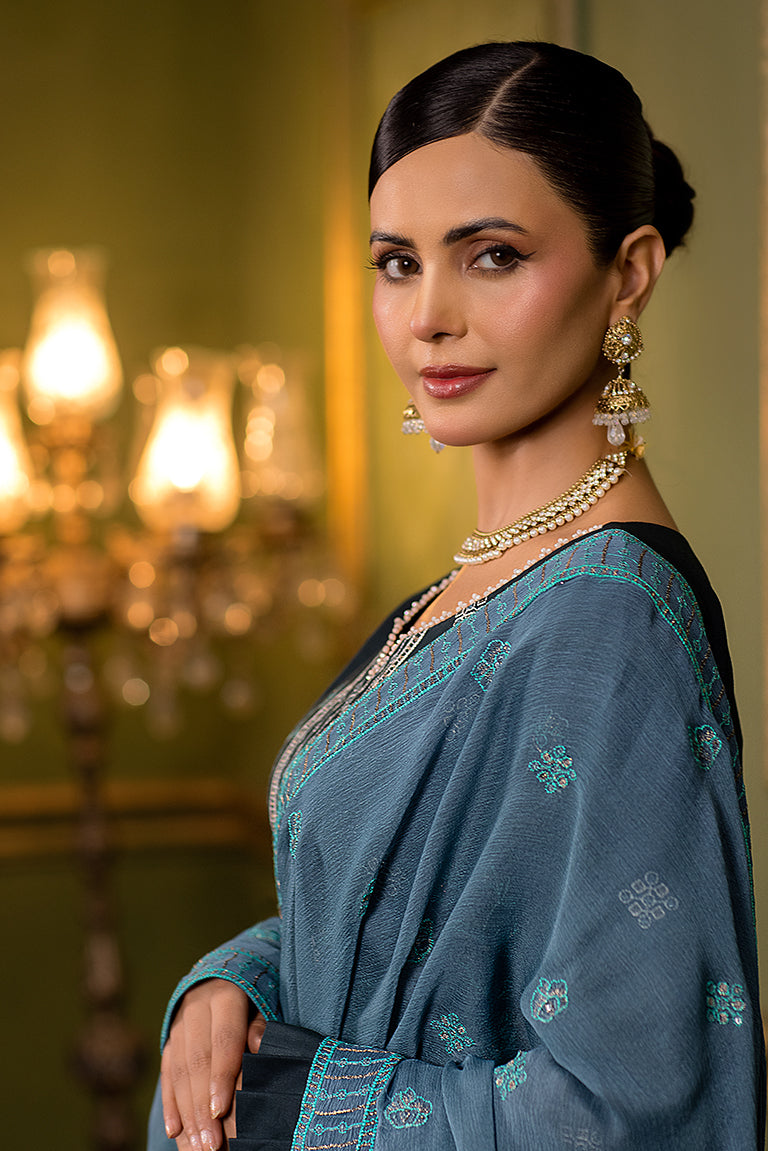 Zinc Green Readymade Dress