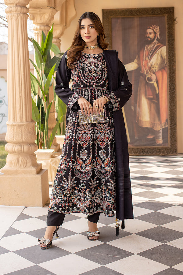 black luxury Dhanak suit