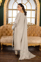 blush embroidered Dhanak dress USA