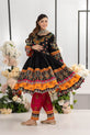 colorful embroidery dress