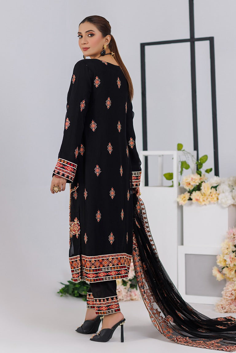 designer black formal dress