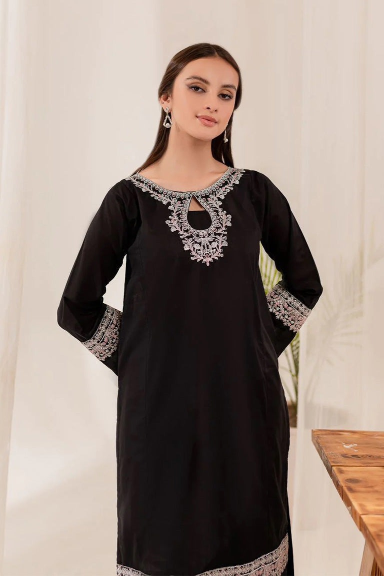 embroidered 2-piece cotton suit usa