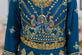embroidered gown