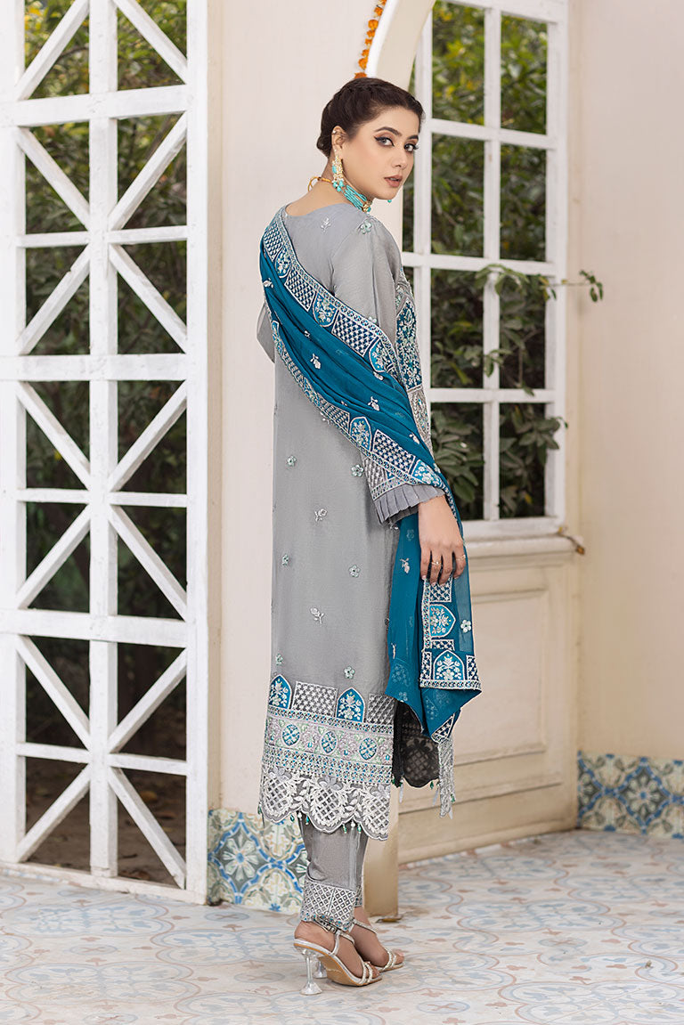 formal embroidered dress