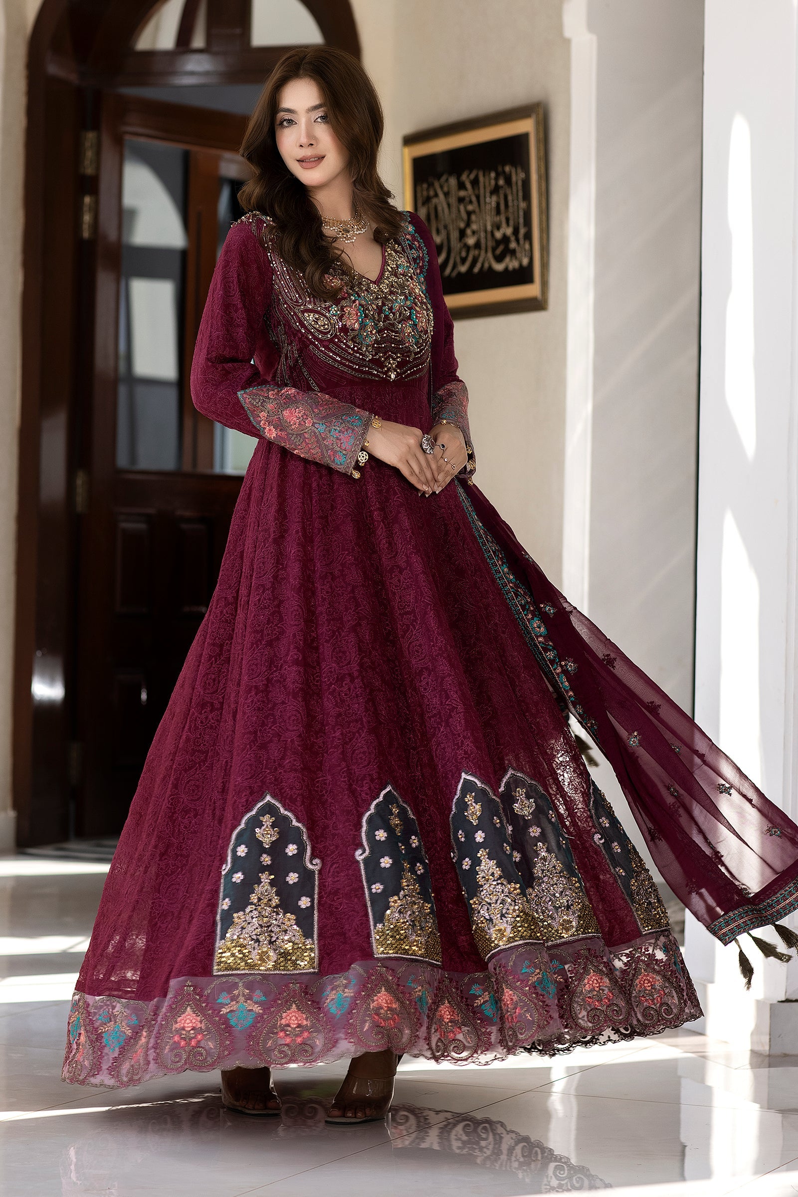 luxury Chiffon Dress