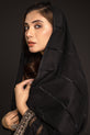 luxury embroidered black suit