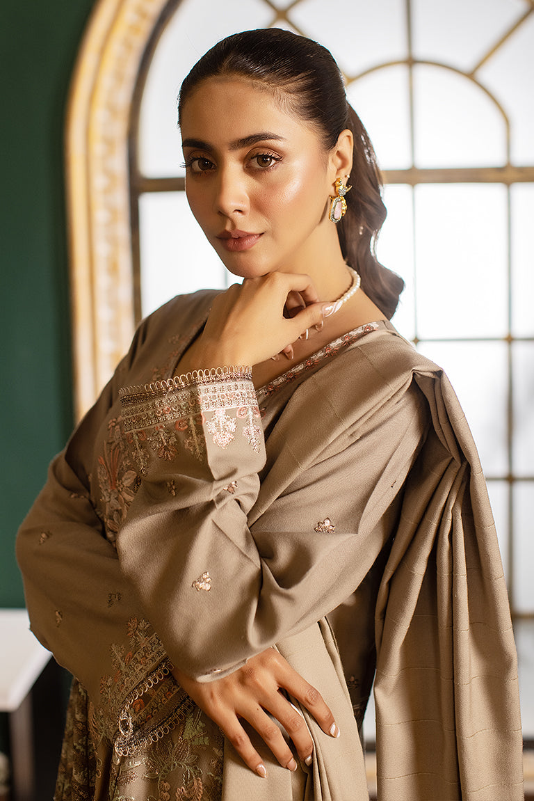 pastel Dhanak dress