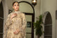 readymade pastel chiffon sharara dress