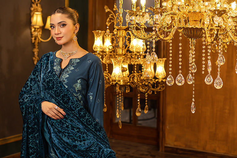readymade velvet dress