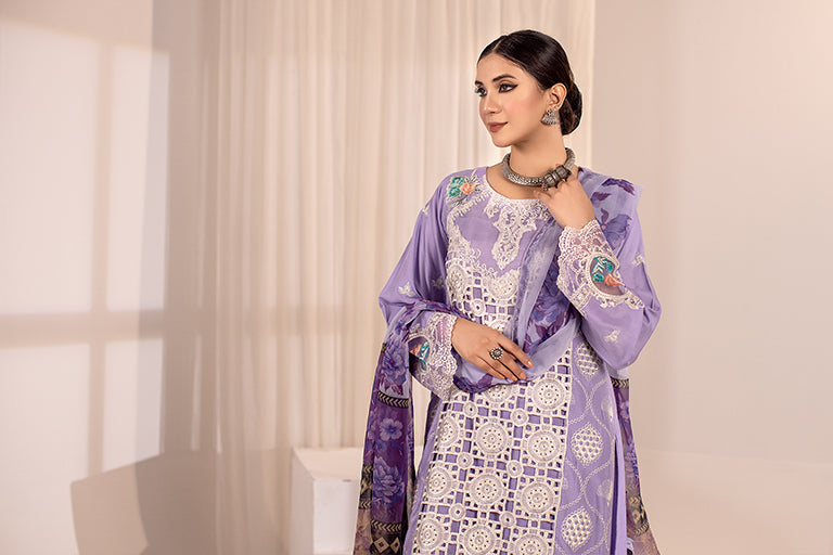 semi-formal embroidered dress