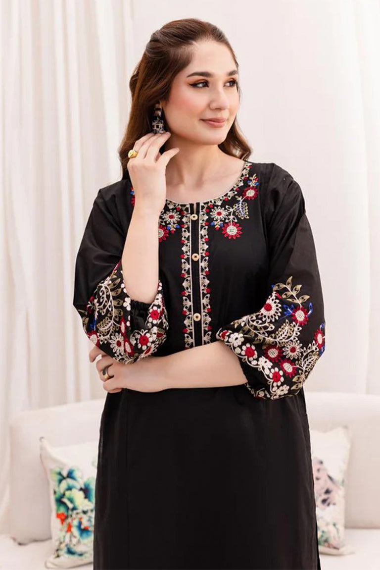 two-piece Dhanak suit