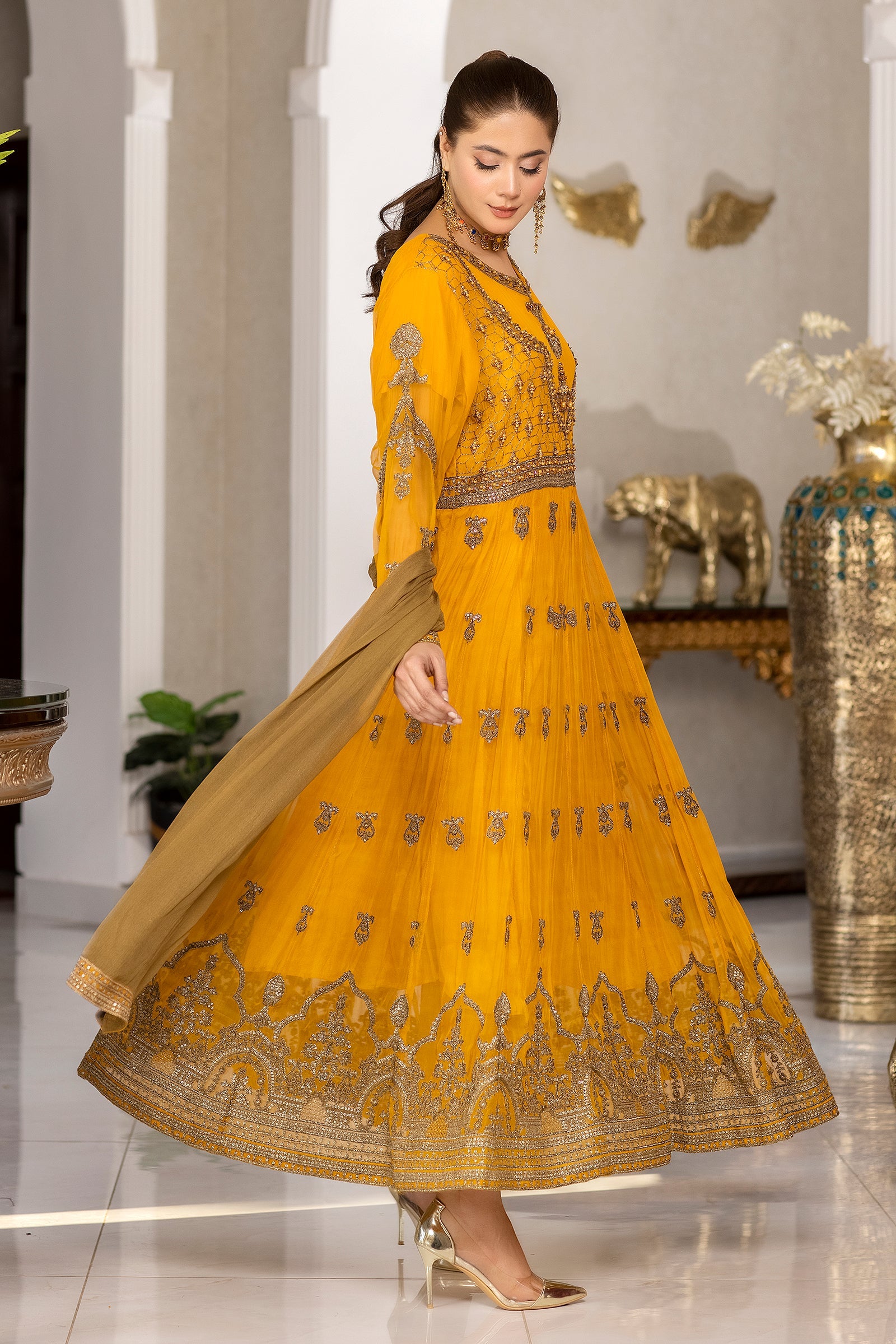 yellow chiffon USA